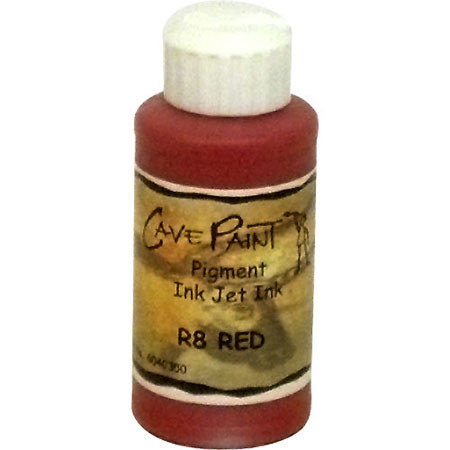  Lyson Cave Paint R8 Red Ink, 4 oz. Bulk Bottle for the 8 Color Bulk System for Epson Stylus Photo R800 & R1800 Inkjet Printers 