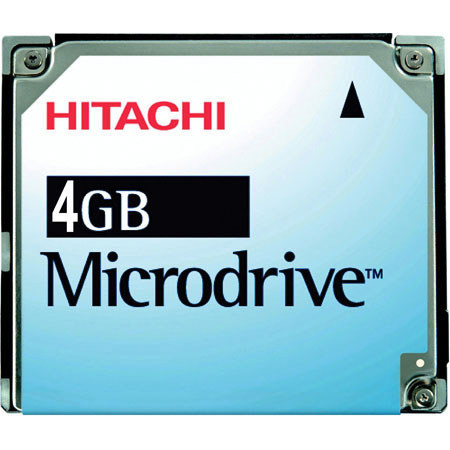 Pexagon / Hitachi 4 GB Microdrive, Without PCMCIA Type II Card Adapter. image
