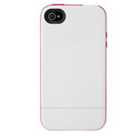 Incase Pro Slider Case for iPhone 5, White/Raspberry