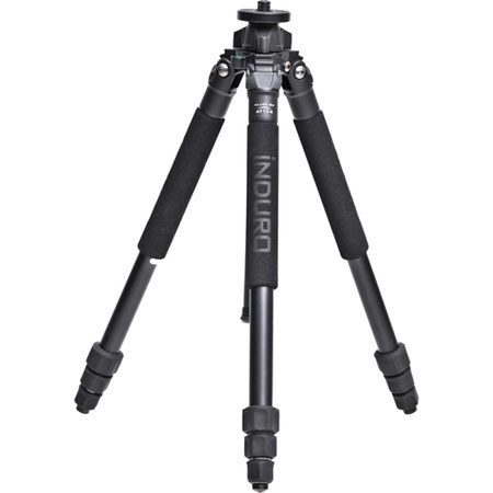 Induro AT114 Alloy 8M AT-Series 4-Section Tripod, Extends to 59.7", Supports 13.2 lbs. image
