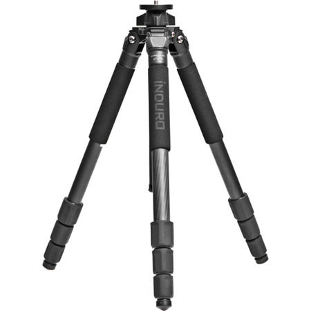 Induro CT314 Carbon Fiber 8X CT-Series 4 Section Tripod, Extends to 74.2&quot;, Supports 39.6 lbs. image