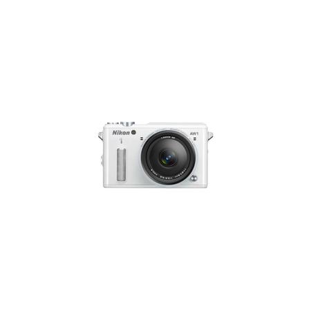 Nikon 1 AW1 Waterproof Mirrorless Digital Camera with 1 Nikkor AW 11-27.5mm f/3.5-5.6 Lens, White - Refurbished by Nikon U.S.A.