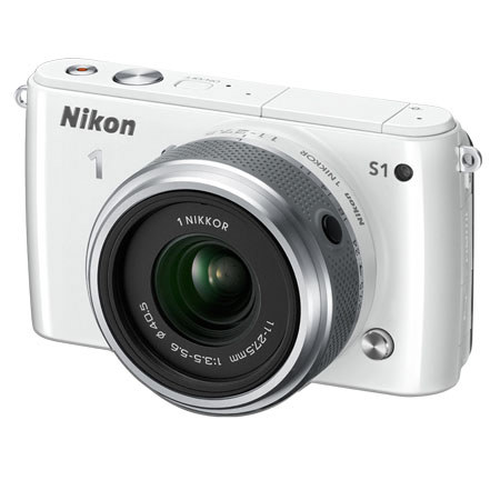 Nikon 10.1MP 1 S1 Advanced Camera in White