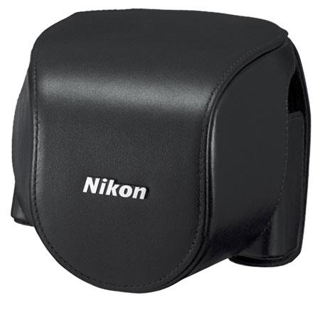 Nikon CB-N4000SA Leather Body Case Set, Black, for 1 V2 Digital Camera