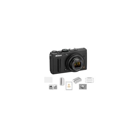 Nikon Coolpix A Digital Camera, 16.2 Megapixel - Bundle With LowePro Camera Pouch, 32GB Class 10 SD/SDHC Card, Spare Battery, New Leaf 3 Year Warranty, Cleaning Kit, Glass Screen Protecrtor, Card Case
