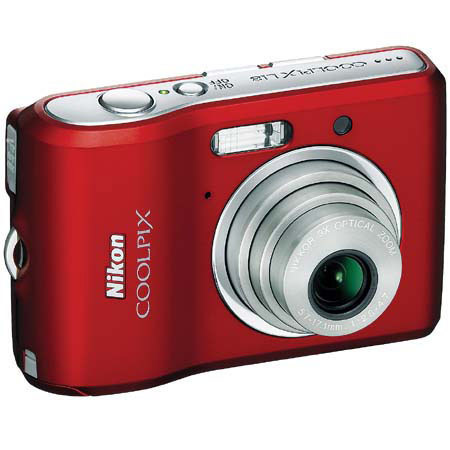 Nikon Coolpix L18 Digital Camera, 8.0 Megapixel - Ruby Red - Refurbished by Nikon U.S.A. image