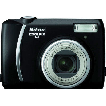 Nikon Coolpix L1 Point and Shoot Digital Camera, 6.2 Megapixel, 5x Optical - Refurbished by Nikon U.S.A. image
