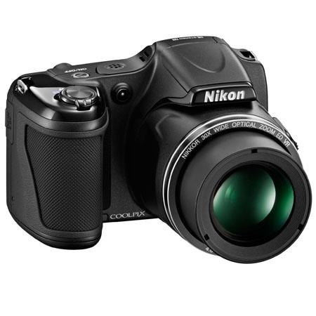 Nikon COOLPIX L820 16 Megapixel Digital Camera - Black
