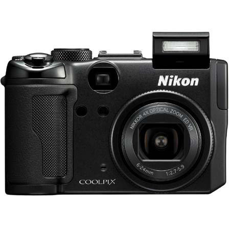 Nikon Coolpix P6000 Digital Camera, Black - Refurbished by Nikon U.S.A. image