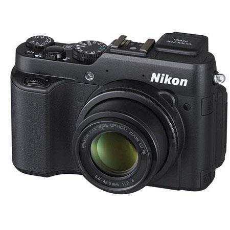 Nikon CoolPix P7800 12.2 Megapixel Digital Camera with 7.1x Optical Zoom, Vari Angle Monitor, Full-HD Movie Recording, Black