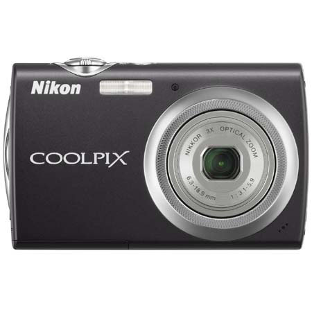 Nikon Coolpix S230 Digital Camera with 10.0 Megapixel, 3x Optical Zoom, 4x Digital Zoom, 3&quot; LCD Display, Black image