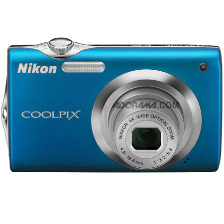 Nikon Coolpix S3000 Digital Camera, Blue - Refurbished by Nikon U.S.A. image