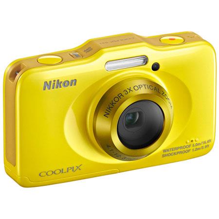 Nikon COOLPIX S31 10 Megapixel Rugged Digital Camera - Yellow