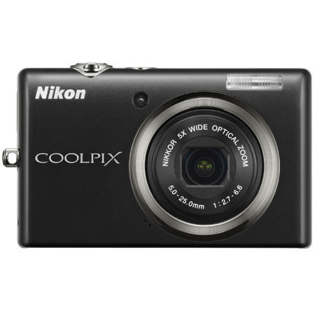 Nikon Coolpix S570 12.0 Megapixel Digital Camera, Black - Refurbished by Nikon U.S.A. image