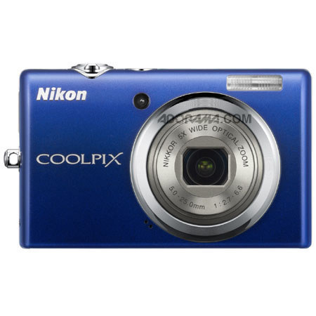 Nikon Coolpix S570 12.0 Megapixel Digital Camera, Blue - Refurbished by Nikon U.S.A. image
