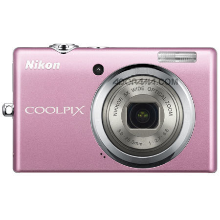 Nikon Coolpix S570 Digital Camera, 12.0 Megapixel, 5x Wide Angle Optical Zoom, 4-way VR Image Stabilization System, Pink image
