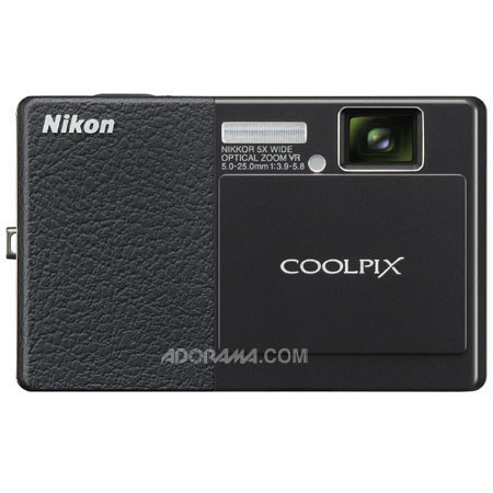 Nikon Coolpix S70 12.1 Megapixel Digital Camera, Black - Refurbished by Nikon U.S.A. image