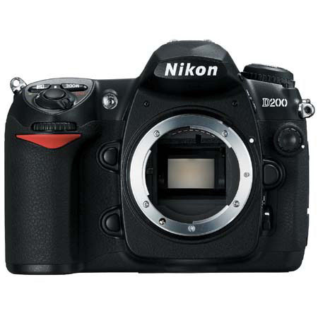 Nikon D200 Digital SLR Camera, 10.2 Megapixel, Interchangeable Lens, Nikon U.S.A. Limited Warranty image