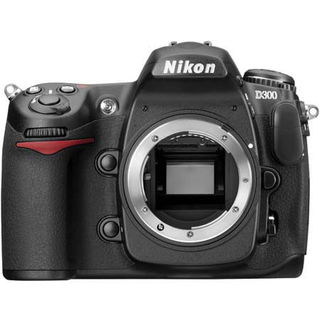 Nikon D300 DX Digital D-SLR Camera, 12.3 Megapixel, Interchangeable Lens, Nikon U.S.A. Limited Warranty image