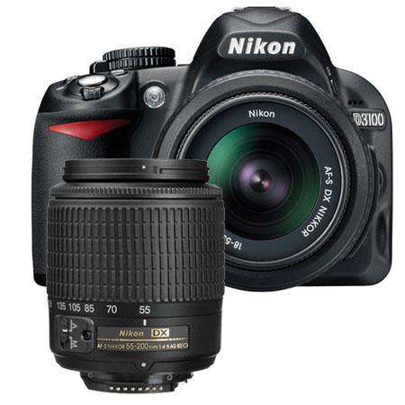 Nikon D3100 14-Megapixel Digital SLR Camera Kit