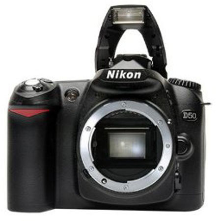 Nikon D50 Digital SLR Camera, 6.1 Megapixel - Refurbished by Nikon U.S.A. image