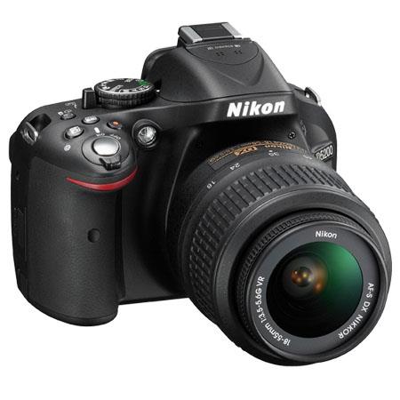 Nikon Nikon D5200 DLR Camera Kit with 18-55mm f/3.5-5.6G AF-S DX (VR) Lens - Black - Refurbished by Nikon U.S.A.