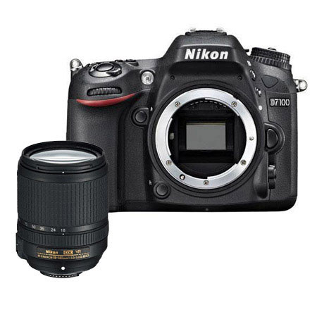 Nikon D7100 DX-format Digital SLR Camera Body, Black - Bundle - with Nikon 18-140mm f/3.5-5.6G ED AF-S DX VR Lens, Camera Bag, and 3-Piece Filter Kit (UV, CPL, ND)