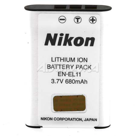 Nikon EN-EL11 Rechargeable Lithium-ion Battery Pack for Coolpix S550 Digital Camera image