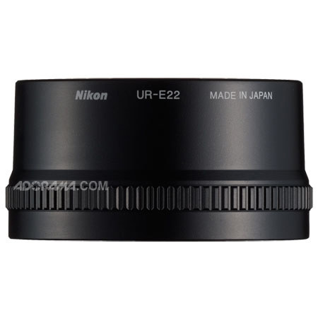 Nikon UR-E22 Adapter Ring, Connects WC-E75A Wide Conversion Lens to the Coolpix P7000 Camera. image