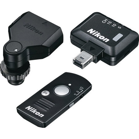 Nikon WR-10 Wireless Remote Controller Set - Supplied with WR-T10 Wireless Remote Controller, WR-R10 Wireless Remote Transceiver, WR-A10 Wireless Remote Adapter