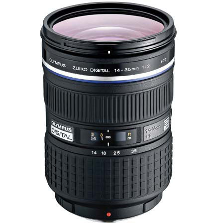 Olympus Zuiko 14 - 35mm f/2.0 Digital ED SWD Standard Zoom Lens for the Digital SLR Four Thirds Mounting System - Refurbished by Olympus U.S.A. image