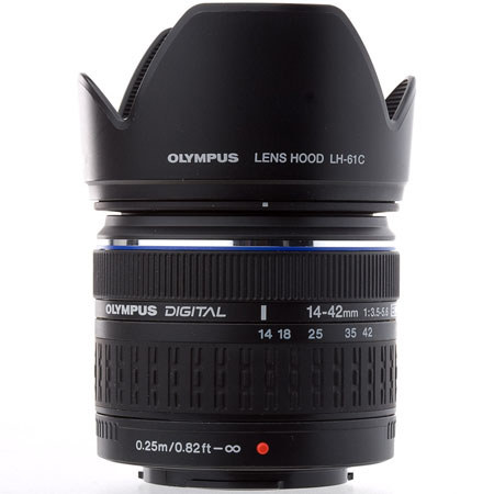 Olympus Zuiko Digital 14-42mm f/3.5-5.6 Zoom Lens for the Evolt E-330 Digital SLR Camera image