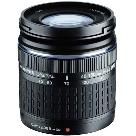 Olympus Zuiko Digital 40-150mm f/4.0-5.6 Zoom Lens for the Evolt Digital SLR Cameras - Refurbished by Olympus U.S.A. image