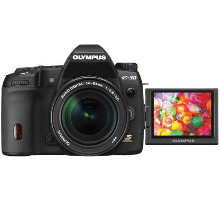 Olympus E-30 Digital SLR with 14-54mm II F2.8-3.5 Zoom Lens - Refurbished by Olympus image