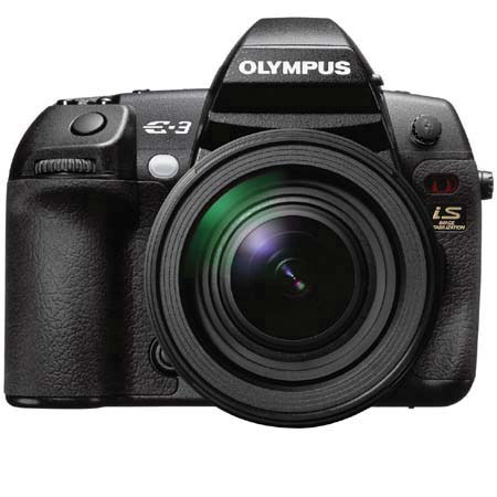 Olympus Evolt E-3 10.1 Megapixel Digital SLR Camera Body with 12-60mm f/2.8-4.0 Digital Zoom Lens image
