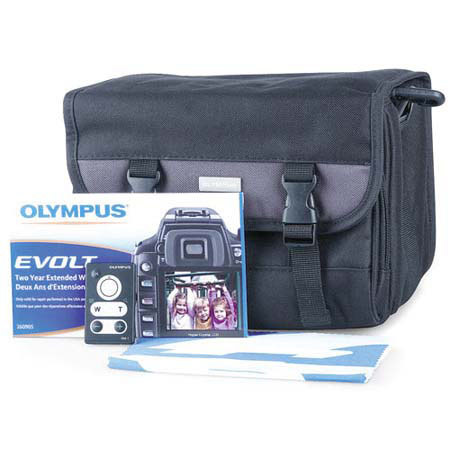 Olympus Evolt Evolt Essentials Kit with Remote, Case, Extended Waranty, Micro Fiber Cloth. image