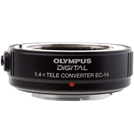 Olympus Zuiko EC-14, 1.4x E-ED Digital Tele Converter for f/2.8 E Digital SLR System Lenses. image