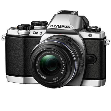 Olympus E-M10 Digital Interchangeable Lens Camera with M.Zuiko Digital 14-42mm f3.5-5.6 IIR Lens, 16.1MP, 3