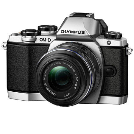 Olympus E-M10 Digital Interchangeable Lens Camera with M.Zuiko Digital 14-42mm f3.5-5.6 IIR Lens, 16.1MP, 3