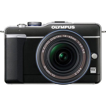 Olympus PEN E-PL1 Digital Camera with 14-42mm Lens, Black - Refurbished by Olympus image