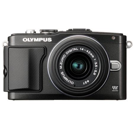 Olympus E-PL5 Mirrorless Digital Camera with 14-42mm f/3.5 II Lens, 3.0