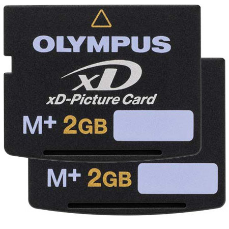 Olympus Twinpack 2 GB xD Picture Cards, M Plus Series image