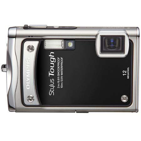 Olympus Stylus Tough 8000 Digital Camera, 12 Megapixels, 3.6x Optical, 5x Digital Zoom, 2.7&quot; LCD Screen, Black image