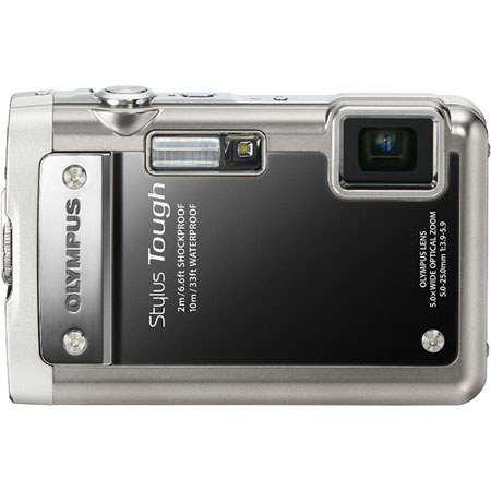 Olympus Stylus Tough-8010 Digital Camera, 14 Megapixel, 5x Optical and 5x Digital Zoom, 2.7 inch LCD, Dual IS, Black image