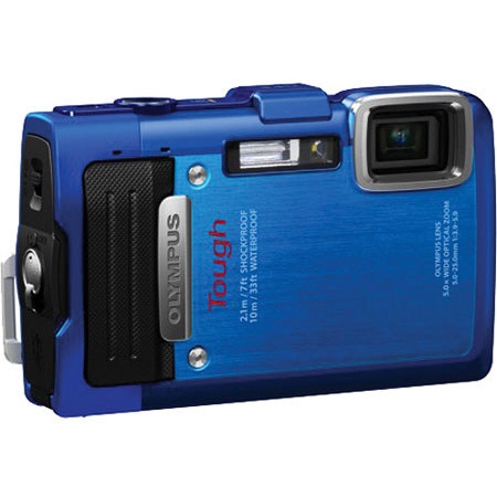 Olympus Tough TG-830 iHS 16MP Blue Digital Camera