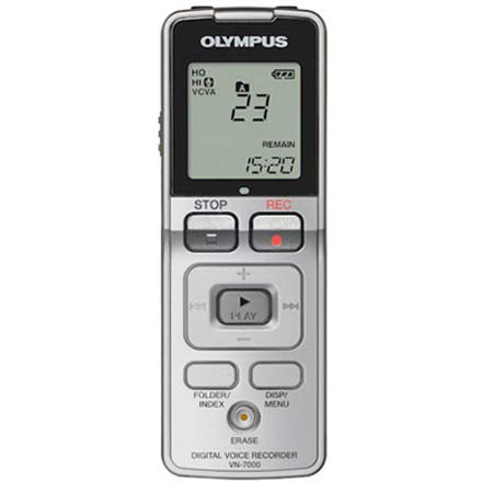 Olympus VN-7000 Digital Voice Recorder with 2GB Memory, 1208 Hours Recording Time, Variable Control Voice Actuator