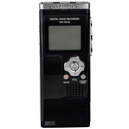 Olympus WS-331 Digital Voice Recorder with 555 Hours of Recording Time. image