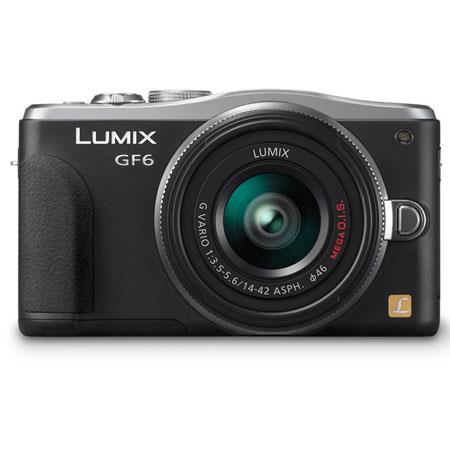 Panasonic Lumix DMC-GF6 Mirrorless Digital Camera with 14-42mm F3.5-5.6 II Lens, 16 MP, 2x/4x Digital zoom, 3.0