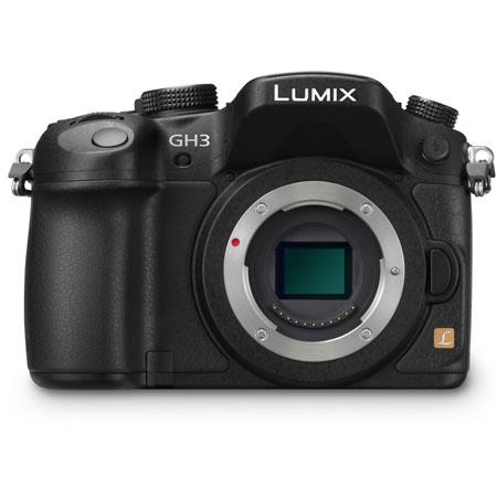 Panasonic Lumix DMC-GH3 Mirrorless Digital Camera Body Only, Black