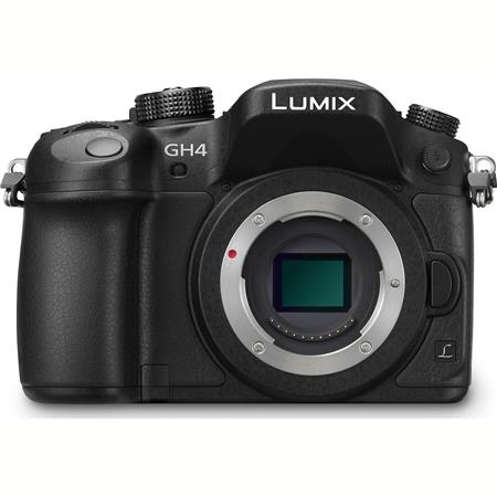 Panasonic Lumix DMC-GH4 Mirrorless Digital Camera Body Only, Black - with 4K Video Recording